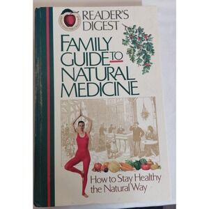 Reader's Digest Family Guide to Natural Medicine Hardcover 1993 Health Wellness